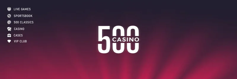 500 Casino Games Library - Slots, Live Casino, Table Games